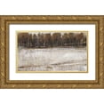 thumbnail image 1 of OToole, Tim 14x10 Gold Ornate Wood Framed with Double Matting Museum Art Print Titled - Neutral Reflection II, 1 of 4