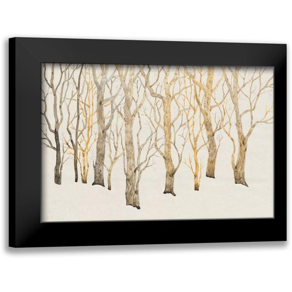 OToole, Tim 14x11 Black Modern Framed Museum Art Print Titled - Bare Trees I