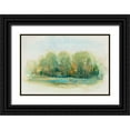 thumbnail image 1 of OToole, Tim 14x11 Black Ornate Wood Framed with Double Matting Museum Art Print Titled - Forest Vignette I, 1 of 4