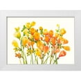 thumbnail image 1 of OToole, Tim 14x11 White Modern Wood Framed Museum Art Print Titled - Freesia I, 1 of 4