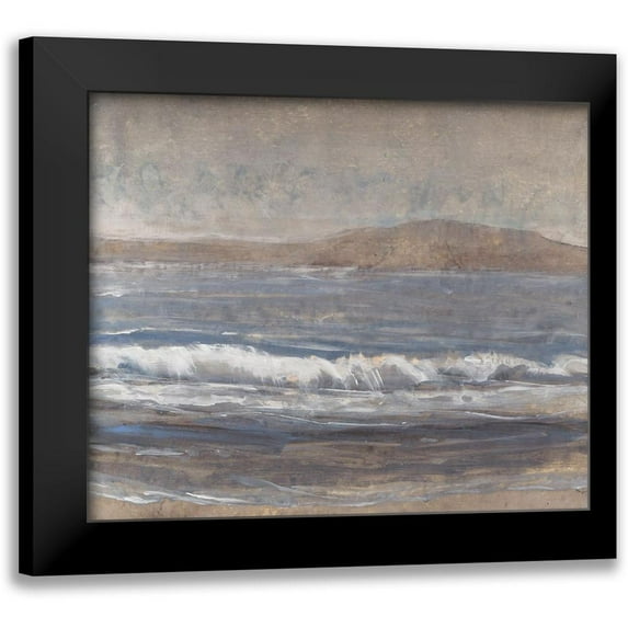 OToole, Tim 14x12 Black Modern Framed Museum Art Print Titled - Sandy Beach II