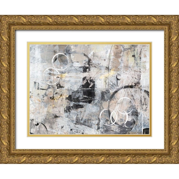 OToole, Tim 14x12 Gold Ornate Wood Framed with Double Matting Museum Art Print Titled - Fraction of Time I