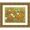 thumbnail image 1 of OToole, Tim 14x12 Gold Ornate Wood Framed with Double Matting Museum Art Print Titled - Poppy Meadow I, 1 of 4