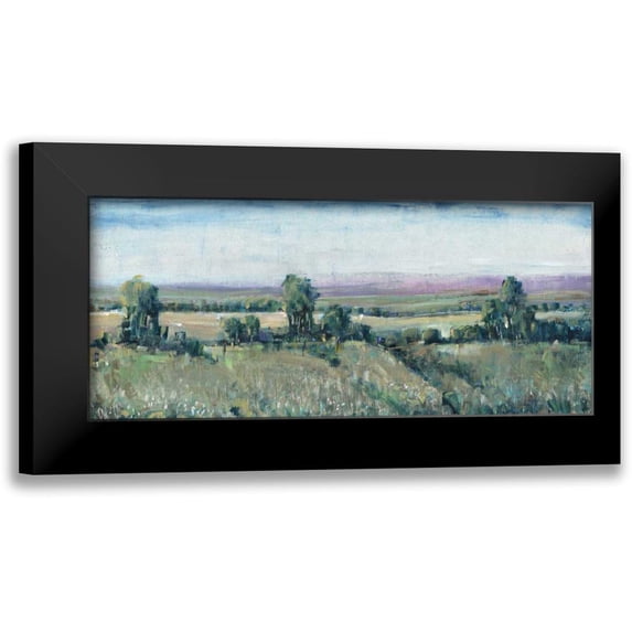 OToole, Tim 14x8 Black Modern Framed Museum Art Print Titled - Off the Road II