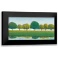 thumbnail image 1 of OToole, Tim 14x9 Black Modern Framed Museum Art Print Titled - Trees in a Line II, 1 of 5