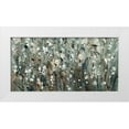 thumbnail image 1 of OToole, Tim 14x9 White Modern Wood Framed Museum Art Print Titled - White Blooms with Navy II, 1 of 4