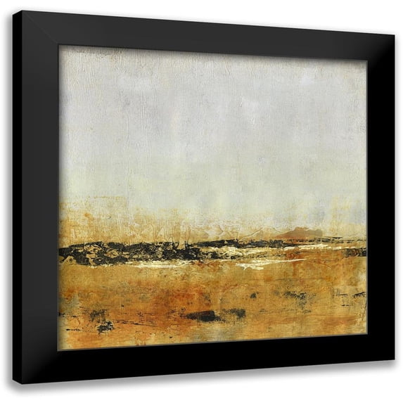 OToole, Tim 15x15 Black Modern Framed Museum Art Print Titled - Gold Horizon II