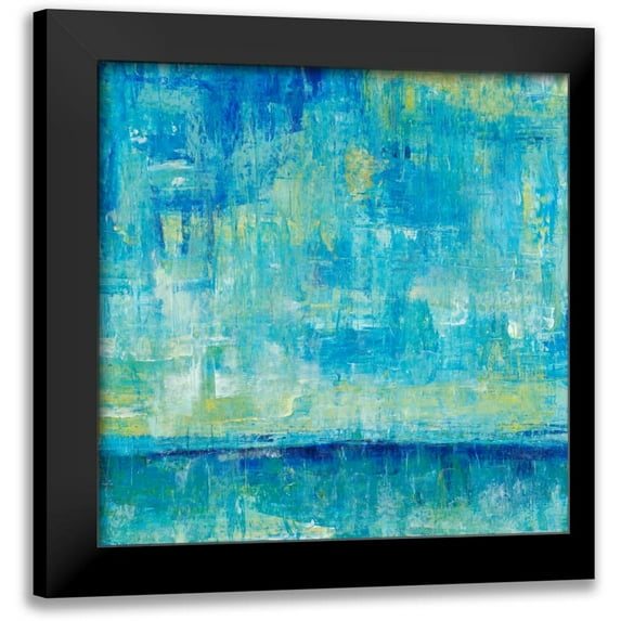 OToole, Tim 15x15 Black Modern Framed Museum Art Print Titled - Water Reflections III