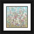 thumbnail image 1 of OToole, Tim 15x15 Black Ornate Wood Framed with Double Matting Museum Art Print Titled - Mixed Flowers II, 1 of 4
