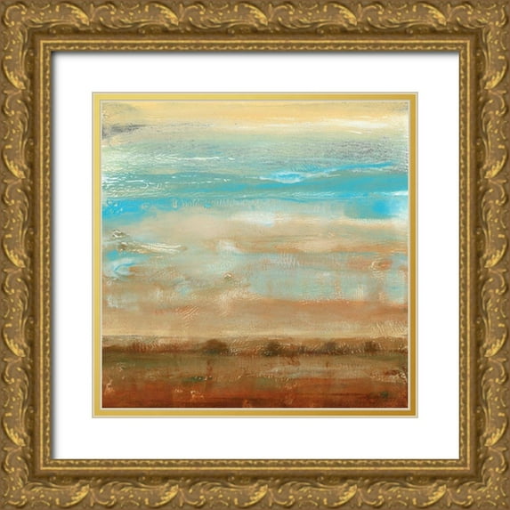 OToole, Tim 15x15 Gold Ornate Wood Framed with Double Matting Museum Art Print Titled - Landscape Impressions II