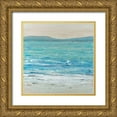 thumbnail image 1 of OToole, Tim 15x15 Gold Ornate Wood Framed with Double Matting Museum Art Print Titled - Reef Edge I, 1 of 4