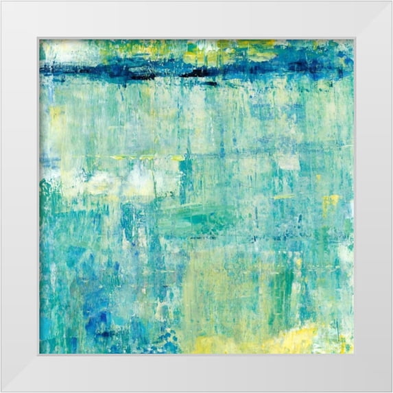 OToole, Tim 15x15 White Modern Wood Framed Museum Art Print Titled - Water Reflection II