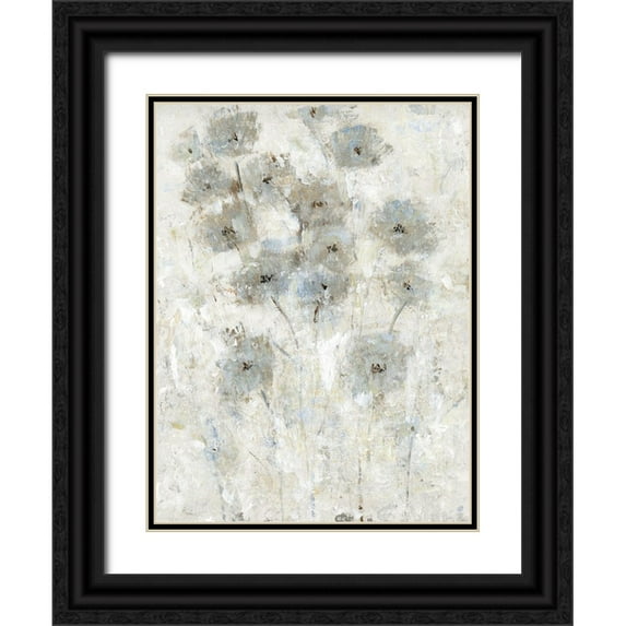 OToole, Tim 15x18 Black Ornate Wood Framed with Double Matting Museum Art Print Titled - Early Bloom II