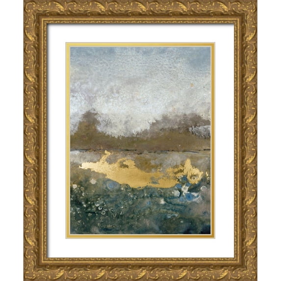 OToole, Tim 15x18 Gold Ornate Wood Framed with Double Matting Museum Art Print Titled - Embellished Free Range III