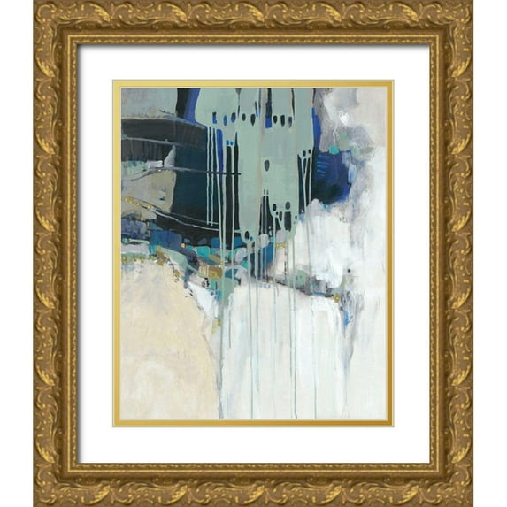 OToole, Tim 15x18 Gold Ornate Wood Framed with Double Matting Museum Art Print Titled - Molten II