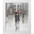 thumbnail image 1 of OToole, Tim 15x18 White Modern Wood Framed Museum Art Print Titled - Rain in The City I, 1 of 4