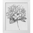thumbnail image 1 of OToole, Tim 15x18 White Modern Wood Framed Museum Art Print Titled - Silvertone Floral II, 1 of 4
