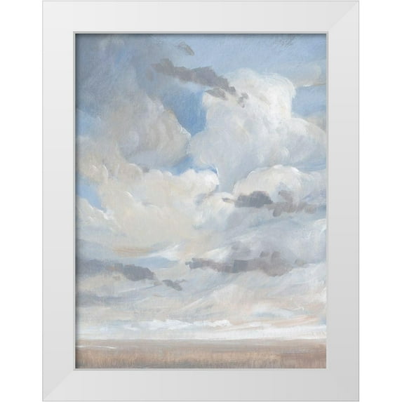 OToole, Tim 15x18 White Modern Wood Framed Museum Art Print Titled - Sky Blue I