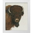 thumbnail image 1 of OToole, Tim 15x18 White Modern Wood Framed Museum Art Print Titled - Western Portrait II, 1 of 4