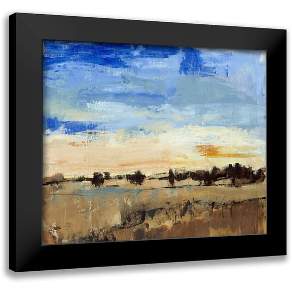 OToole, Tim 17x15 Black Modern Framed Museum Art Print Titled - Open Range II