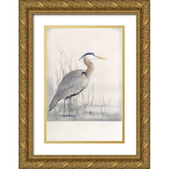 OToole, Tim 17x24 Gold Ornate Wood Framed with Double Matting Museum Art Print Titled - Non-Embellished Keeping Watch I