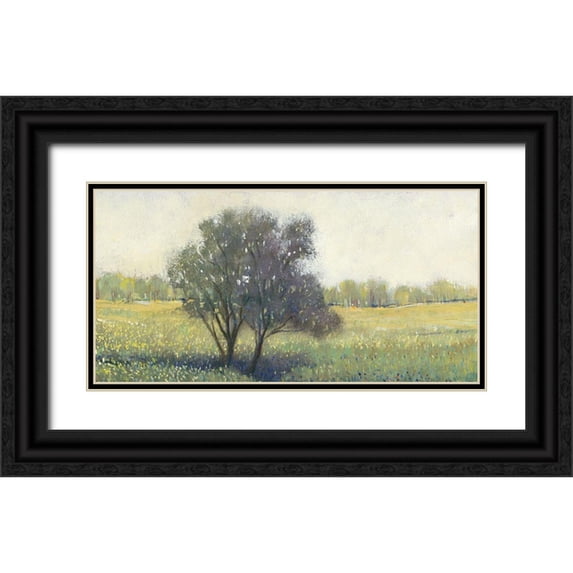 OToole, Tim 18x11 Black Ornate Wood Framed with Double Matting Museum Art Print Titled - Standing Alone I