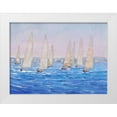 thumbnail image 1 of OToole, Tim 18x14 White Modern Wood Framed Museum Art Print Titled - Sailing Event II, 1 of 4