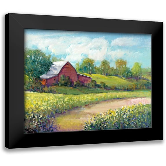 OToole, Tim 18x15 Black Modern Framed Museum Art Print Titled - Rural America II