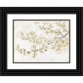thumbnail image 1 of OToole, Tim 18x15 Black Ornate Wood Framed with Double Matting Museum Art Print Titled - Neutral Cherry Blossom Composition I, 1 of 4