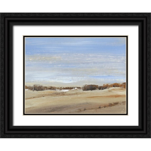 OToole, Tim 18x15 Black Ornate Wood Framed with Double Matting Museum Art Print Titled - Soft Afternoon III