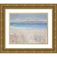 thumbnail image 1 of OToole, Tim 18x15 Gold Ornate Wood Framed with Double Matting Museum Art Print Titled - Beach Textures I, 1 of 4