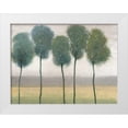 thumbnail image 1 of OToole, Tim 18x15 White Modern Wood Framed Museum Art Print Titled - Row of Trees II, 1 of 4