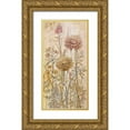 thumbnail image 1 of OToole, Tim 18x32 Gold Ornate Wood Framed with Double Matting Museum Art Print Titled - Floral Chinoiserie I, 1 of 4