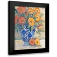 thumbnail image 1 of OToole, Tim 19x24 Black Modern Framed Museum Art Print Titled - Oriental Bouquet I, 1 of 5