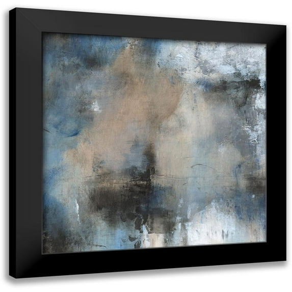 OToole, Tim 20x20 Black Modern Framed Museum Art Print Titled - Embellished Shifting Motion II