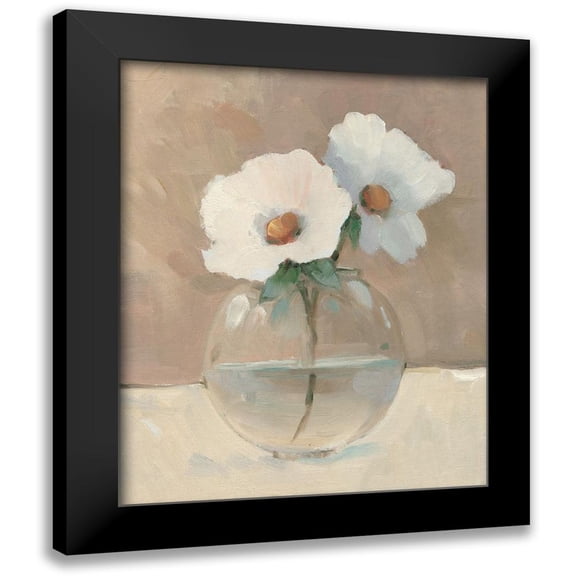 OToole, Tim 20x24 Black Modern Framed Museum Art Print Titled - Glass Globe Still Life II
