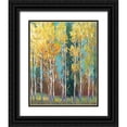 thumbnail image 1 of OToole, Tim 20x24 Black Ornate Wood Framed with Double Matting Museum Art Print Titled - Aspen Grove I, 1 of 4