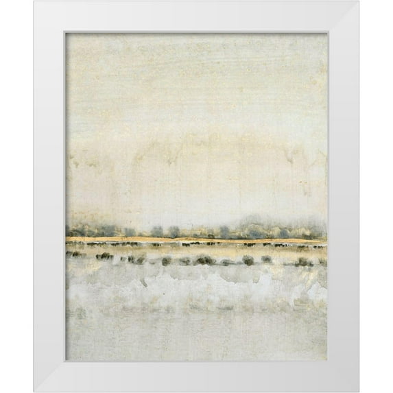 OToole, Tim 20x24 White Modern Wood Framed Museum Art Print Titled - Gilded Horizon II