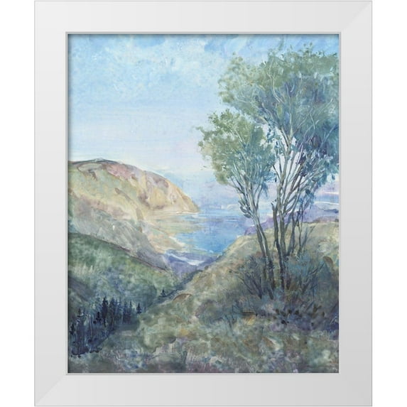OToole, Tim 20x24 White Modern Wood Framed Museum Art Print Titled - Scenic View II