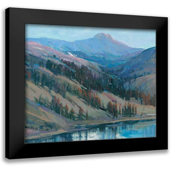 OToole, Tim 23x20 Black Modern Framed Museum Art Print Titled - Mountain Vista I