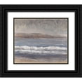 thumbnail image 1 of OToole, Tim 23x20 Black Ornate Wood Framed with Double Matting Museum Art Print Titled - Sandy Beach I, 1 of 4