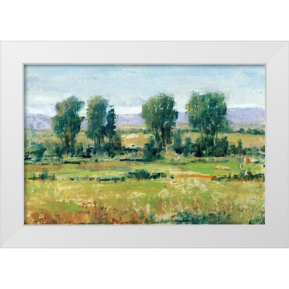 OToole, Tim 24x17 White Modern Wood Framed Museum Art Print Titled - Nearly Noon I