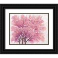 thumbnail image 1 of OToole, Tim 24x20 Black Ornate Wood Framed with Double Matting Museum Art Print Titled - Pink Cherry Blossom Tree I, 1 of 4
