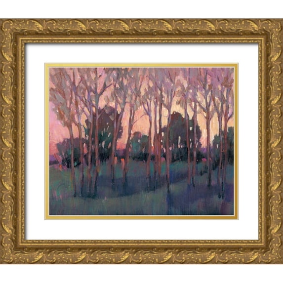 OToole, Tim 24x20 Gold Ornate Wood Framed with Double Matting Museum Art Print Titled - Morning Light I