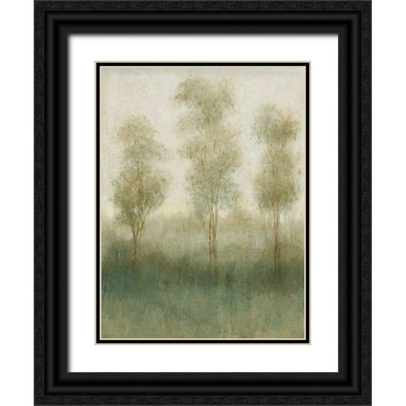 OToole, Tim 25x32 Black Ornate Wood Framed with Double Matting Museum Art Print Titled - A Wonderful Day II