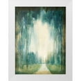 thumbnail image 1 of OToole, Tim 25x32 White Modern Wood Framed Museum Art Print Titled - Custom Morning Rain, 1 of 4
