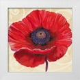 thumbnail image 1 of OToole, Tim 26x26 White Modern Wood Framed Museum Art Print Titled - Red Poppy II, 1 of 4