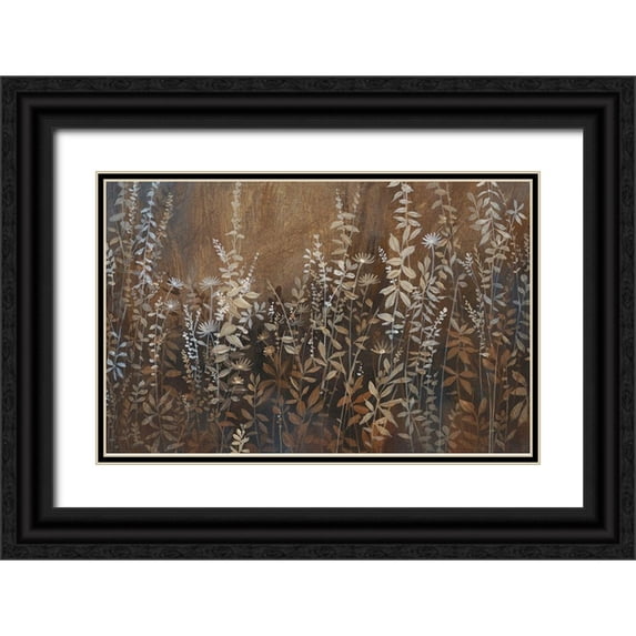 OToole, Tim 32x22 Black Ornate Wood Framed with Double Matting Museum Art Print Titled - End of Season I