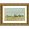 thumbnail image 1 of OToole, Tim 32x22 Gold Ornate Wood Framed with Double Matting Museum Art Print Titled - Spring Field II, 1 of 4