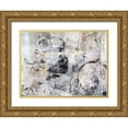 thumbnail image 1 of OToole, Tim 32x25 Gold Ornate Wood Framed with Double Matting Museum Art Print Titled - Fraction of Time I, 1 of 4
